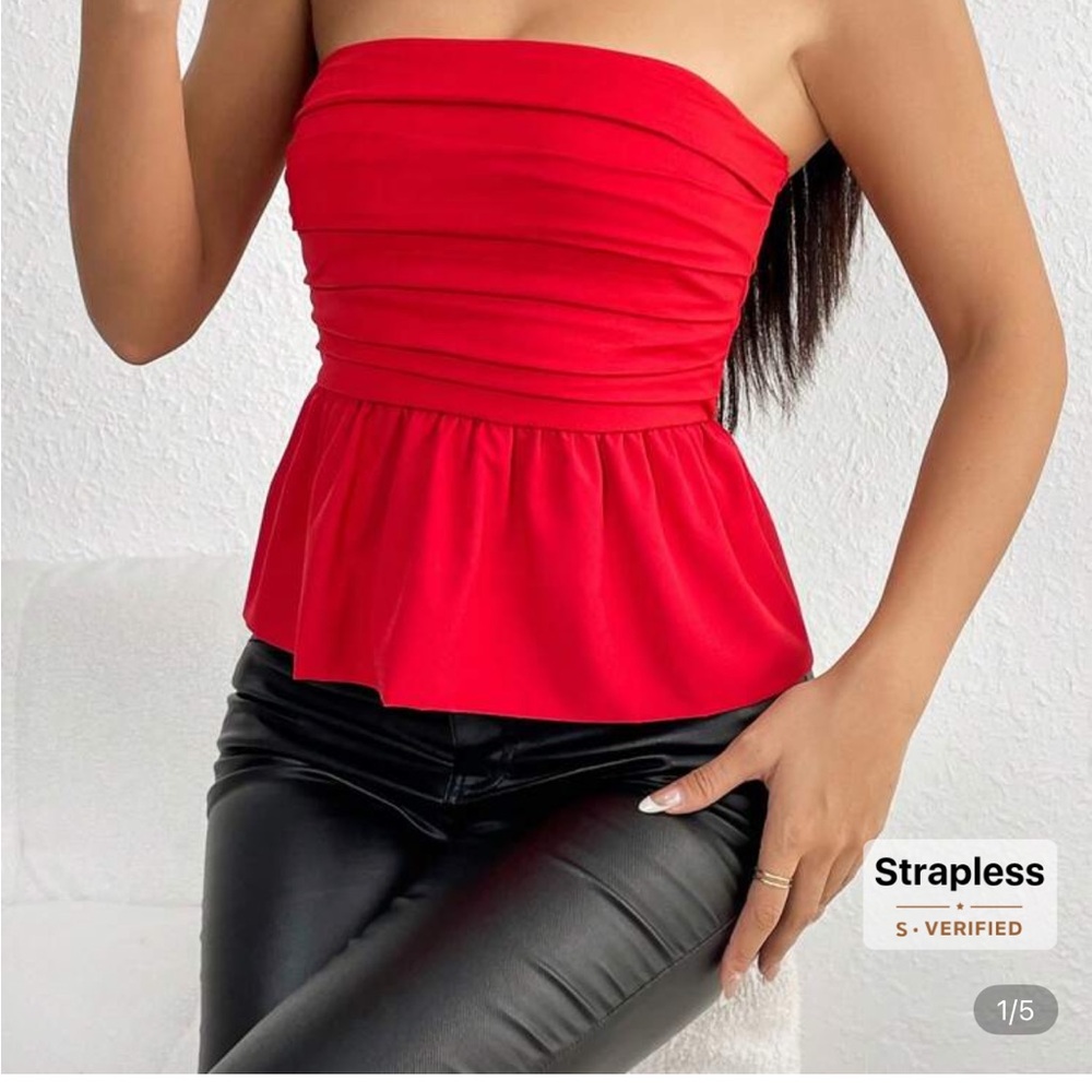 SHEIN Bold Red Garment